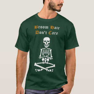 Broom Hair Dont e Funny Witch Tshirt Scary Hallow