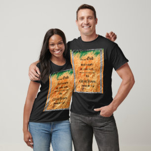 Broom Sage Abstract Philippians 4vs19 T-Shirt