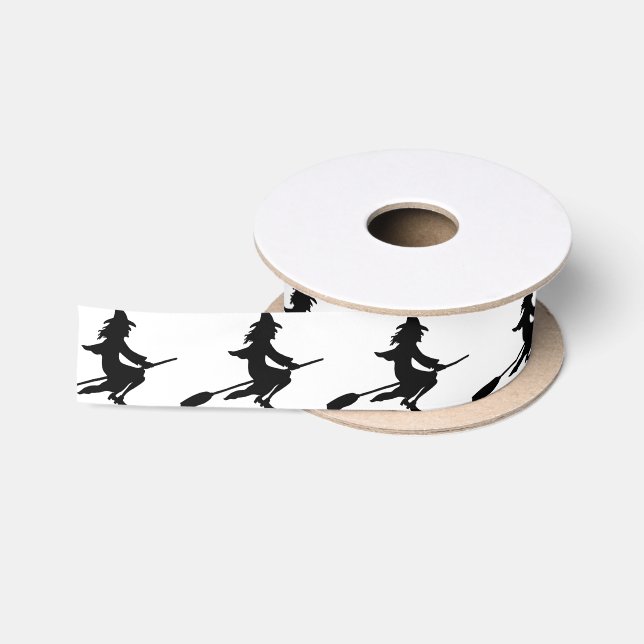 Broom Witch Satin Ribbon (Spool)