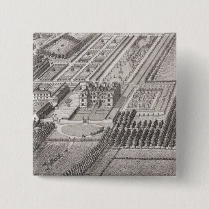 Broome, the seat of Sir Basil Dixwell, from 'Thirt 2 Inch Square Button