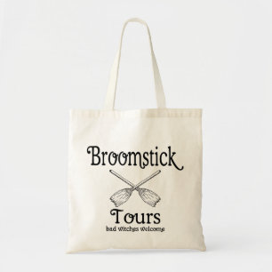 broomstick tours tote bag