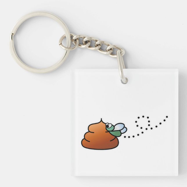 Brootsch the PooPoo Keychain (Front)