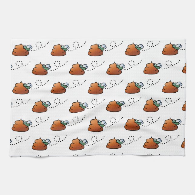 Brootsch the PooPoo Kitchen Towel (Horizontal)