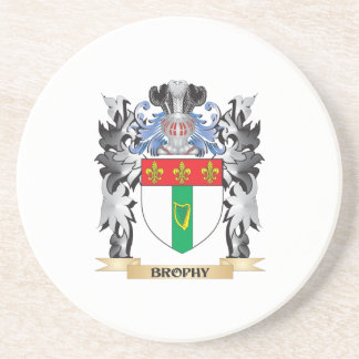 Brophy Coat of Arms - Family Crest Coaster