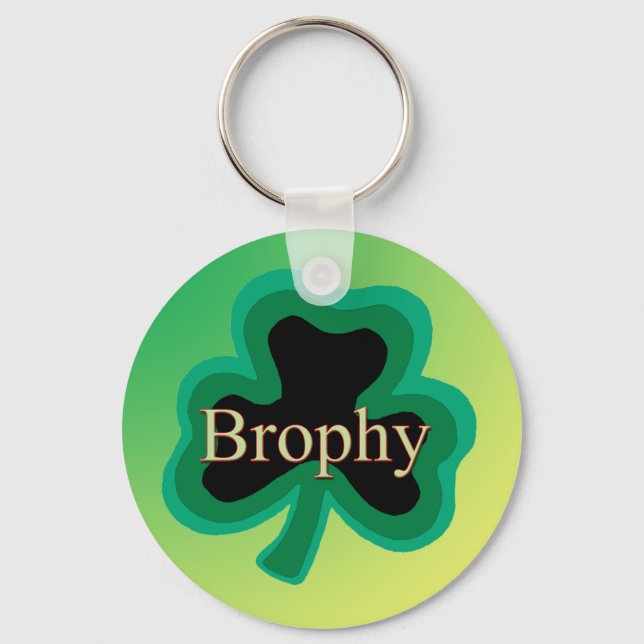 Brophy Irish Keychain (Front)