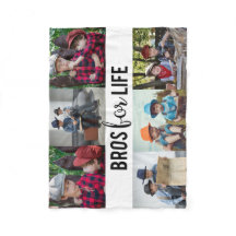 Bros for Life Brothers Photo Collage Typography