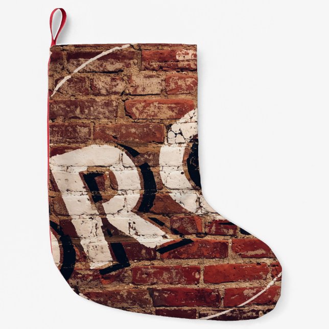 Bros illustration small christmas stocking (Front)