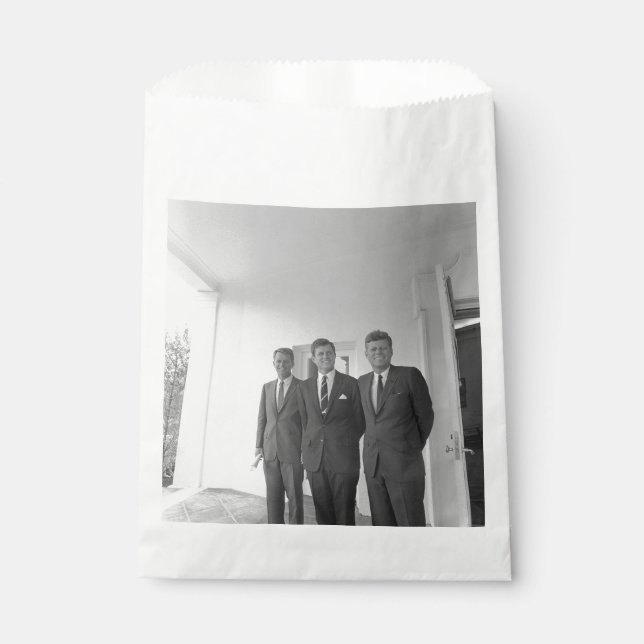 Bros, President John Kennedy,  Robert & Ted Favour Bag (Front)