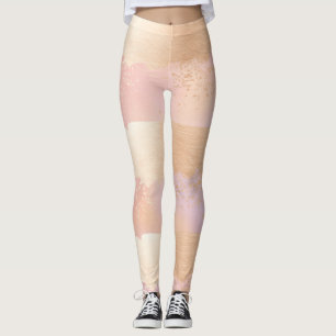 Brosse d'or coups Leggings