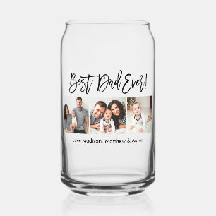 Brosse moderne Script 3 photo Meilleur papa jamais