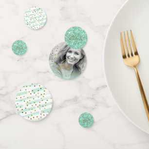 Brosse Trucs & Confetti Mint Green/Gold ID511