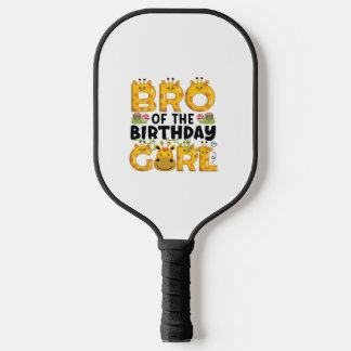 Brother 1st Birthday Girl Giraffe Theme Party Zoo  Pickleball Paddle