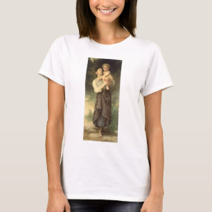 Brother and Sister by William Adolphe Bouguereau T-Shirt