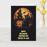 Brother and Sister In Law Happy Halloween