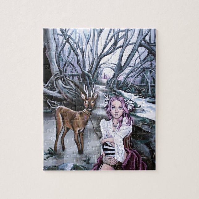 brother and sister jigsaw puzzle (Vertical)