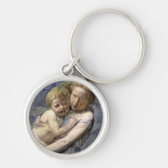 Brother and Sister Keychain (Front)
