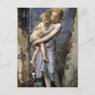 Brother and Sister Postcard