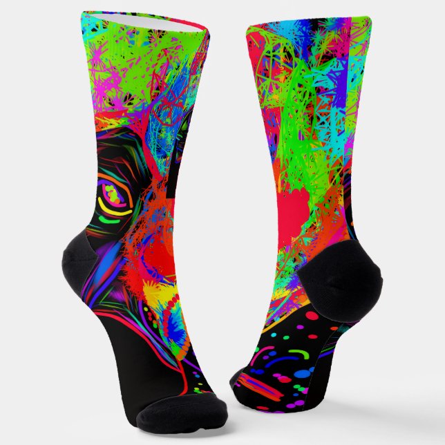 Brother and Sister Supernatural Creatures Socks (Angled)