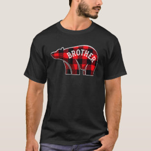 Brother Bear Christmas Plaid Family Matching Pajam T-Shirt