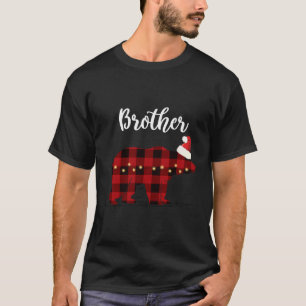 Brother Bear Christmas Plaid T-Shirt
