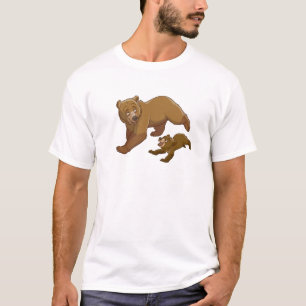Brother Bear Kenai and Koda running Disney T-Shirt