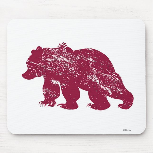 Brother Bear Kenai weathered northern lights Mouse Pad (Front)