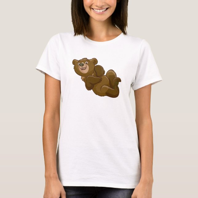 Brother Bear Koda lying down Disney T-Shirt (Front)