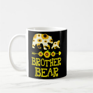 Brother Bear Sunflower Matching Family  Bear  Coffee Mug
