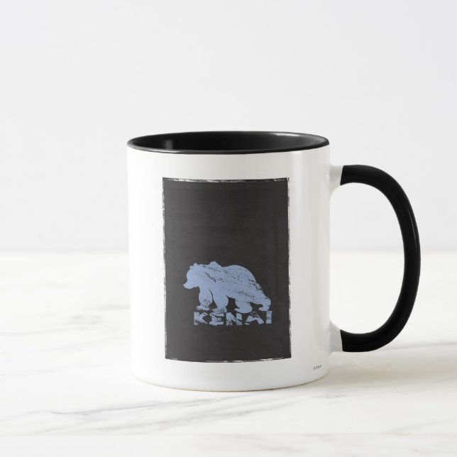 Brother Bear's Kenai Silhouette Disney Mug (Right)