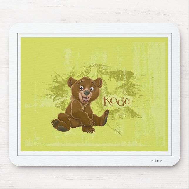Brother Bear's Koda Sitting Disney Mouse Pad (Front)