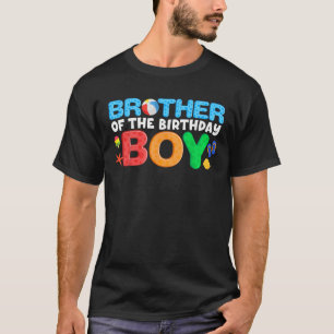 Brother Birthday Boy Beach Ball Theme Party Pool M T-Shirt