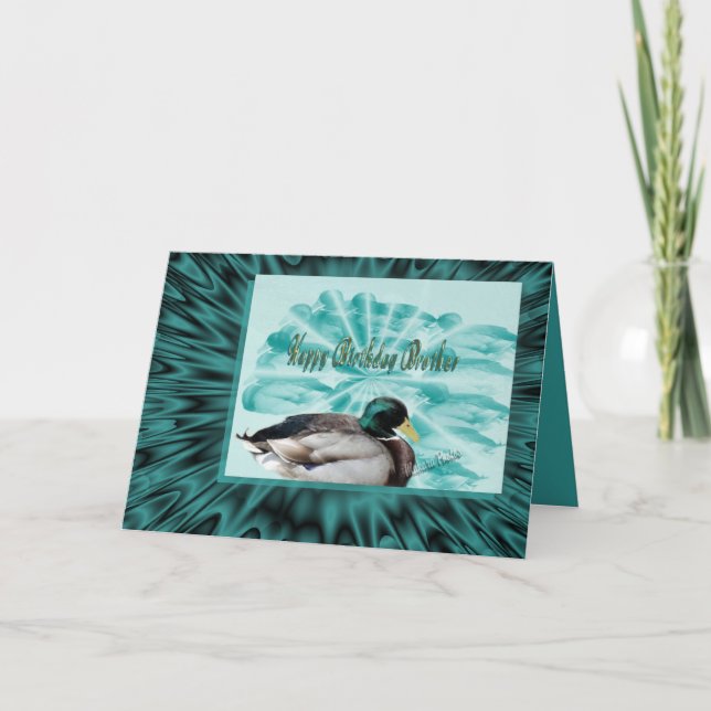 Brother Birthday-customize Card (Front)