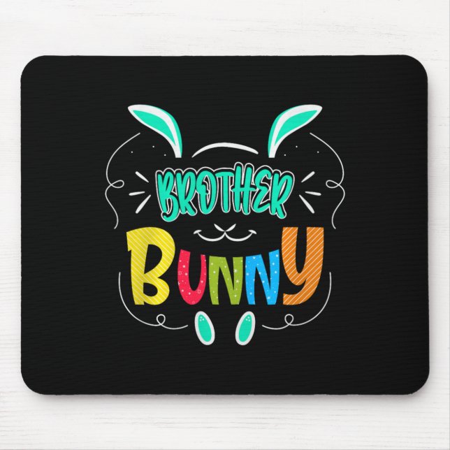 Brother Bunny Premium Tri-blend  Mouse Pad (Front)