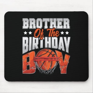 Brother Bysketbyll Birthday Boy Family Byller B-da Mouse Pad