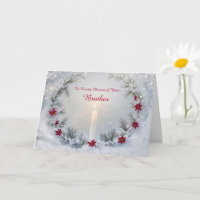 Brother Christmas Sympathy Remembrance Memorial