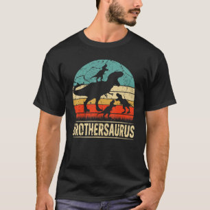 Brother Dinosaur T Rex Brothersaurus 3 Kids Family T-Shirt