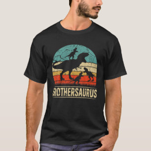 Brother Dinosaur T Rex Brothersaurus 3 Kids Family T-Shirt
