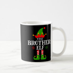 Brother Elf Funny Matching Family Group Christmas Coffee Mug