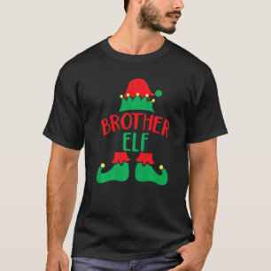 Brother Elf  Matching Family Christmas Costume T-Shirt