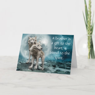 Brother, Friend to the Spirit Card