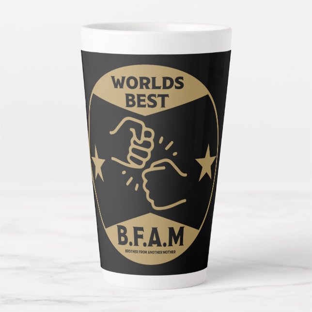 Brother From Another Mother Latte Mug (Front)