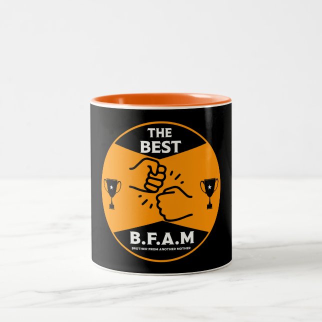 Brother From Another Mother Two-Tone Coffee Mug (Center)