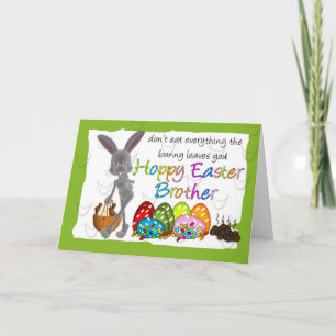 Brother Fun Humourous Easter Greeting Card