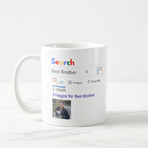 BROTHER GIft FUNNY World's BEST SEARCH Engine Coffee Mug