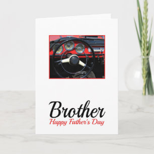brother  Happy Father's Day Card