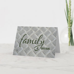 Brother-in-law Birthday Grey Metal Design Card