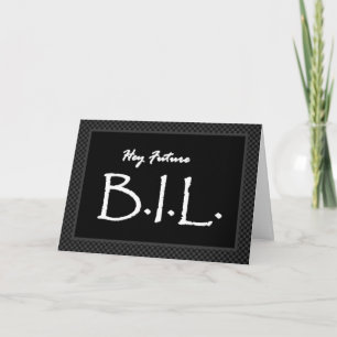 Brother in Law Groomsman Invitation Customizable
