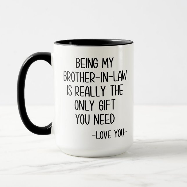 Brother-in-law Mug, brother-in-law gift Mug (Left)