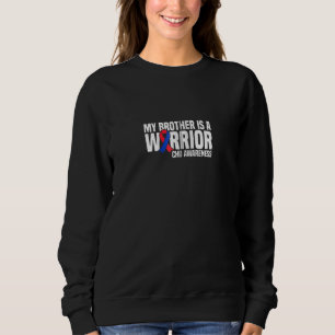 Brother Is A Warrior Chd Congenital Heart Disease Sweatshirt