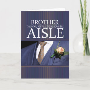 Brother Merci de me faire descendre Aisle